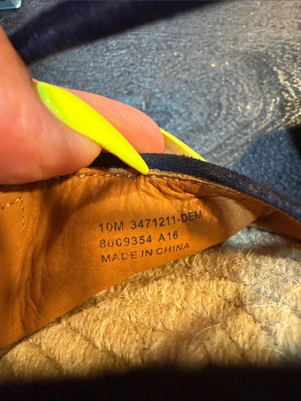 Frye leo denim